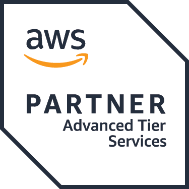 AWS Advance Tier Badge for AWS page header