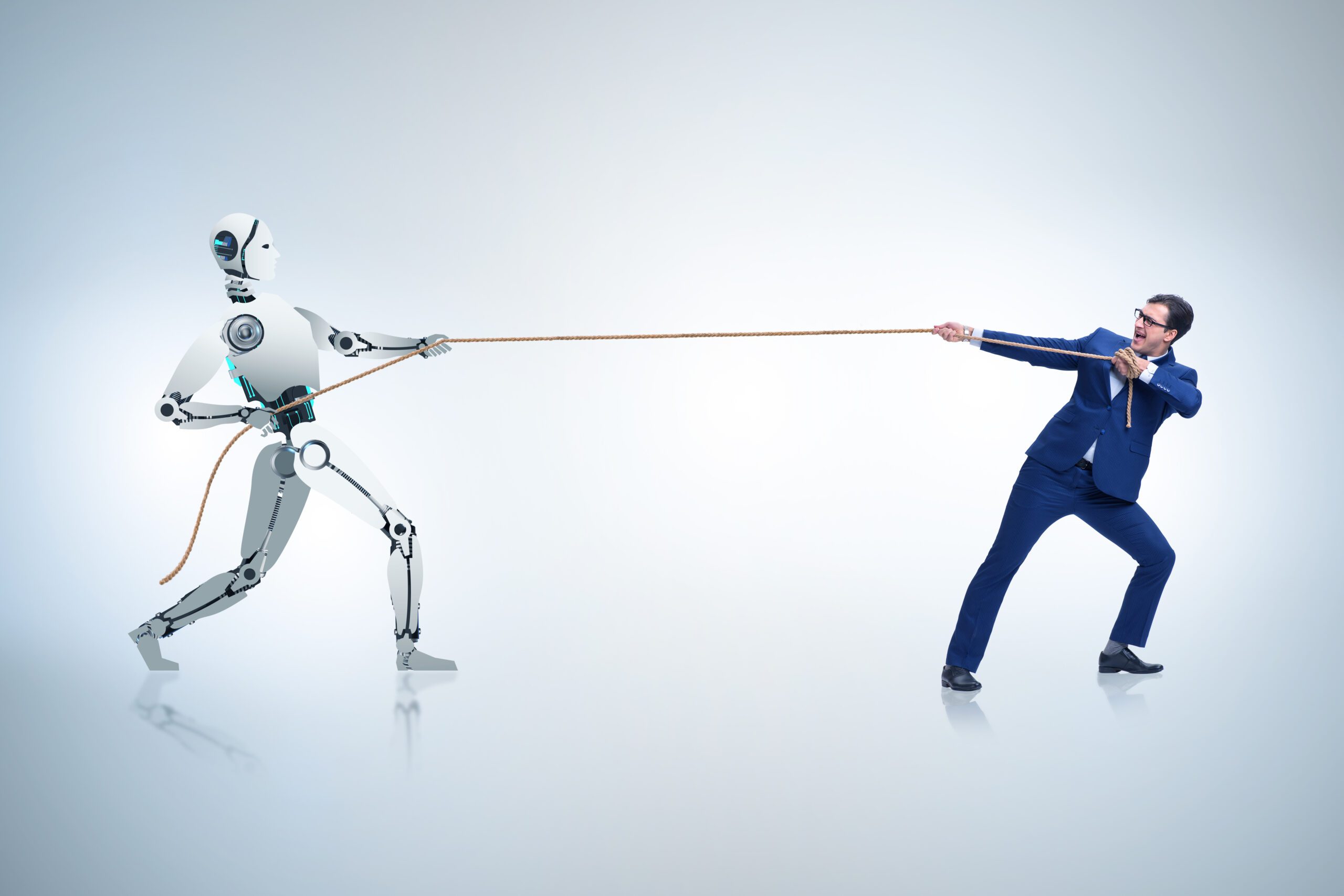 Competition between. Робот человек. Робот против человека. Искусственный интеллект против человека. Робот vs человек.